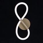 Бра с белым плафоном в форме восьмерки и круглым основанием Luke Lampco Tracer Lamp варинант исполнения - 2 | Loft Concept во Владивостоке