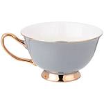 Чайная пара из фарфора 200 мл Grey Tea Porcelain Set варинант исполнения - 2 | Loft Concept во Владивостоке