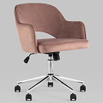 Кресло для компьютерного стола Veloury Pink варинант исполнения - 2 | Loft Concept во Владивостоке