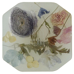 Шкатулка из эпоксидной смолы с цветами белая Epoxy Resin Square Box White варинант исполнения - 1 | Loft Concept во Владивостоке