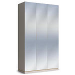 Шкаф 3-х дверный с зеркальными дверями Satin Furniture варинант исполнения - 1 | Loft Concept во Владивостоке