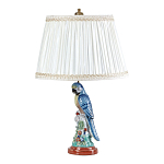 Настольная лампа с абажуром и основанием в виде попугая Parrot Table Lamp варинант исполнения - 1 | Loft Concept во Владивостоке