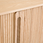 Длинный низкий буфет с 2-мя раздвижными дверцами Toinette Light Cupboard варинант исполнения - 12 | Loft Concept во Владивостоке