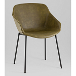 Стул Ashby экокожа зелёный варинант исполнения - 1 | Loft Concept во Владивостоке