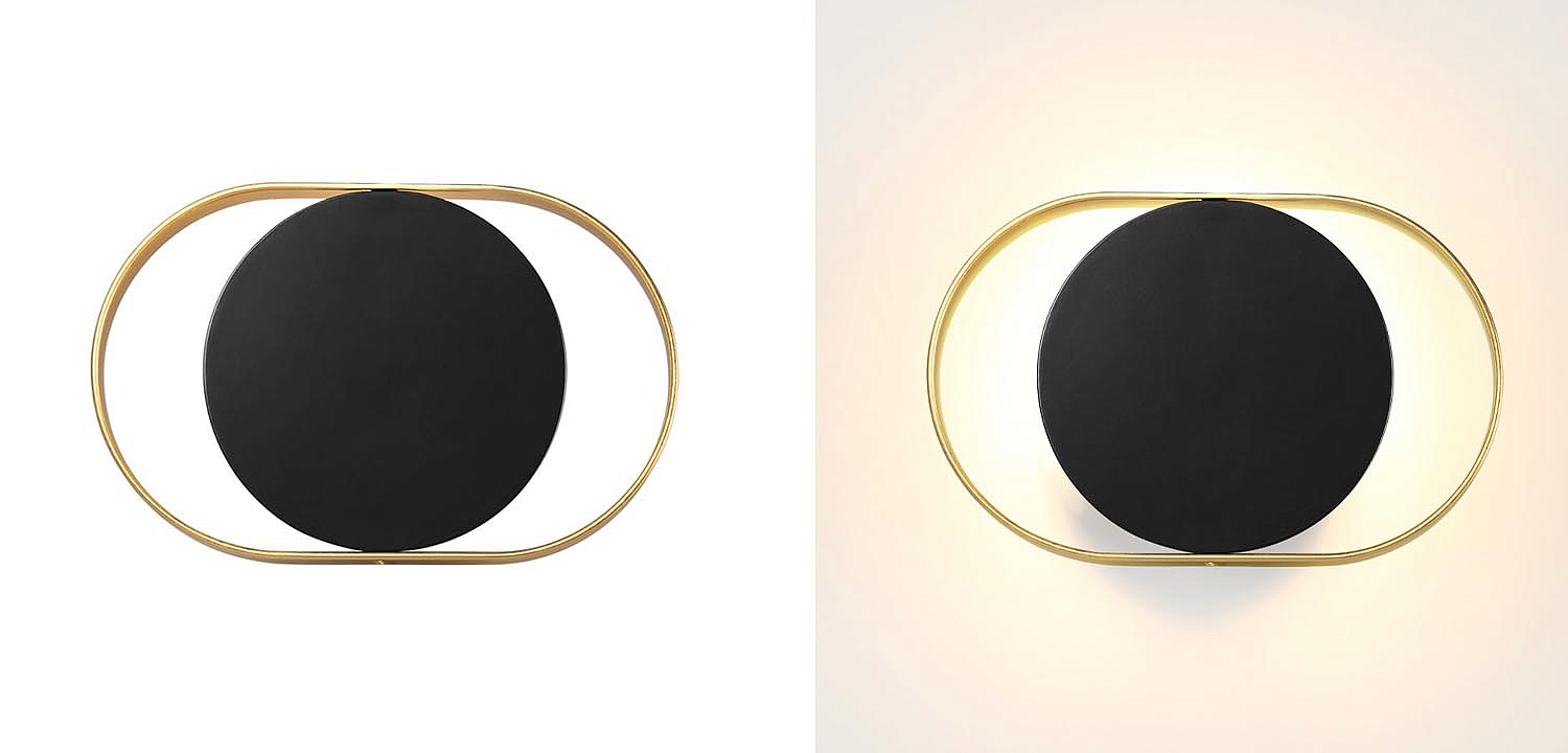 Бра Globo Ocular Sconce Oval Black Бра Globo Ocular Sconce Oval Black - Loft-Concept во Владивостоке