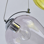 Люстра каскадная с 9-ю разноцветными стеклянными плафонами Kaleido варинант исполнения - 10 | Loft Concept во Владивостоке