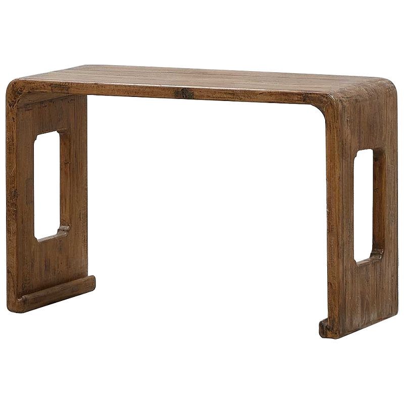 Деревянная консоль Plourde Wooden Console Коричневый Деревянная консоль Plourde Wooden Console Коричневый во Владивостоке | Loft Concept