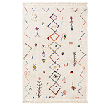 Ковер с графическим разноцветным узором Vinridio Bо  Multi варинант исполнения - 1 | Loft Concept во Владивостоке