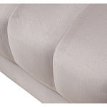 Диван двухместный велюровый бежевый Facilities Status варинант исполнения - 3 | Loft Concept во Владивостоке