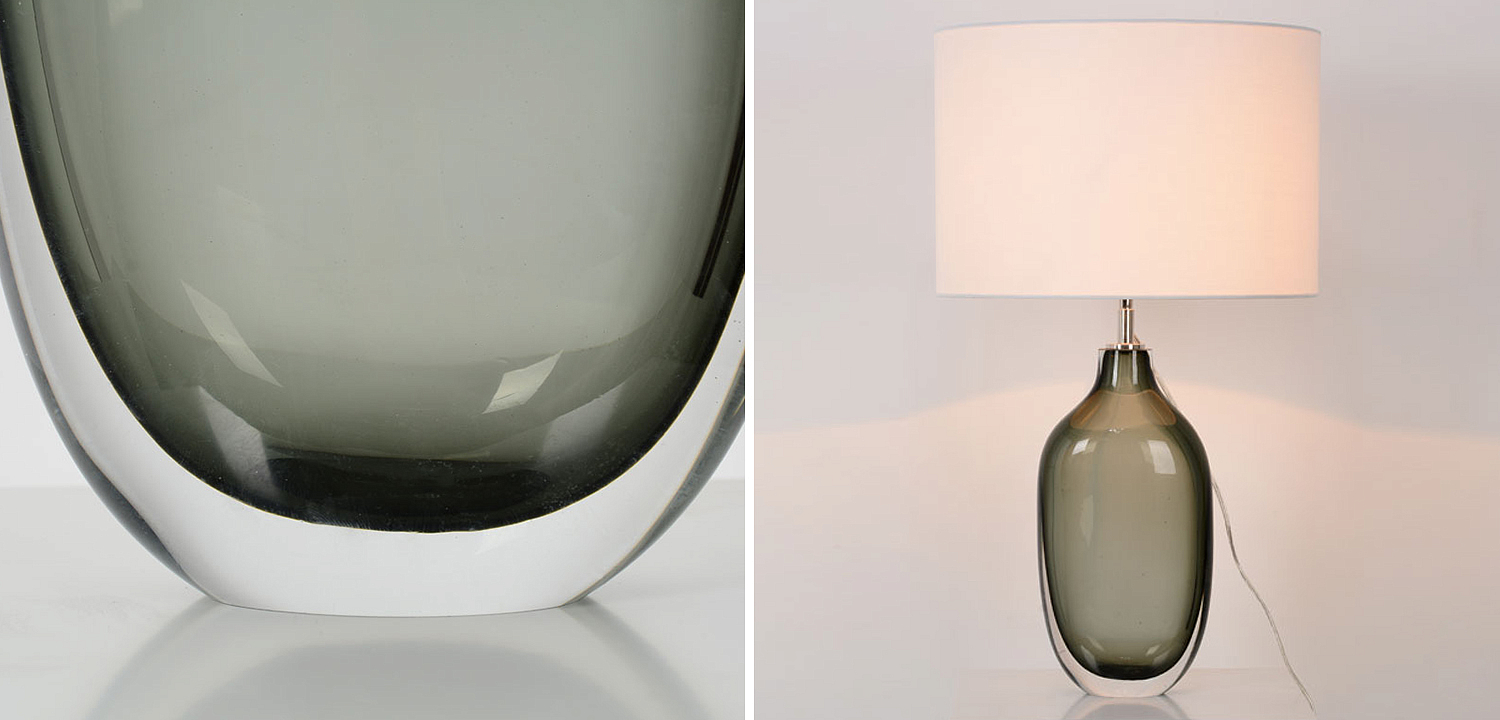 Настольный светильник GLASS SCULPTURE Chelsom Настольный светильник GLASS SCULPTURE Chelsom - Loft-Concept во Владивостоке
