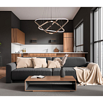 Люстра с подвесами в форме треугольников Niamh Barry варинант исполнения - 11 | Loft Concept во Владивостоке