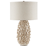 Настольная лампа с декором на корпусе в виде кубиков Sugar Cubes варинант исполнения - 3 | Loft Concept во Владивостоке