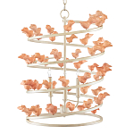 Люстра спиралевидная с фигурками птенцов Playful Chandelier варинант исполнения - 2 | Loft Concept во Владивостоке