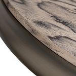 Стол журнальный круглый с узором Table Hypontic Pattern варинант исполнения - 4 | Loft Concept во Владивостоке