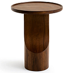 Приставной столик из массива дерева Walnut варинант исполнения - 3 | Loft Concept во Владивостоке