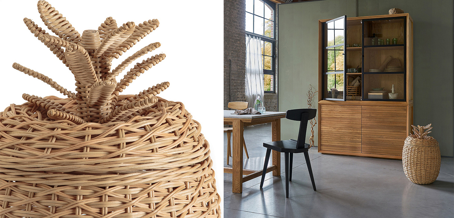 Корзина Wicker Exotic Basket Корзина Wicker Exotic Basket - Loft-Concept во Владивостоке