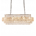 Люстра овальной формы хрустальная в неоклассическом стиле Majesty варинант исполнения - 5 | Loft Concept во Владивостоке