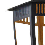 Подвесной светильник в форме фонаря чёрного цвета Black Lantern варинант исполнения - 1 | Loft Concept во Владивостоке