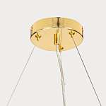 Люстра подвесная из золотых колец 57 см Golden Circles варинант исполнения - 11 | Loft Concept во Владивостоке