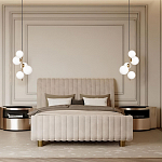 Подвесной светильник с 5-ю белыми шарообразными плафонами Bubble Chandelier варинант исполнения - 5 | Loft Concept во Владивостоке