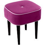 Квадратный мягкий пуф на черных ножках Winton Pouf Square варинант исполнения - 17 | Loft Concept во Владивостоке