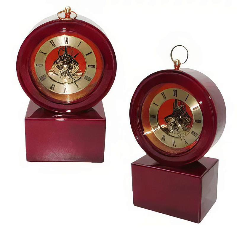 Часы настольные кварцевые Time Forward Коричневый Часы настольные кварцевые Time Forward Коричневый во Владивостоке | Loft Concept