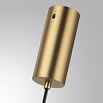 Подвесной светильник с плафоном в форме цилиндра из алебастра Cryptocrystalline Stone варинант исполнения - 4 | Loft Concept во Владивостоке