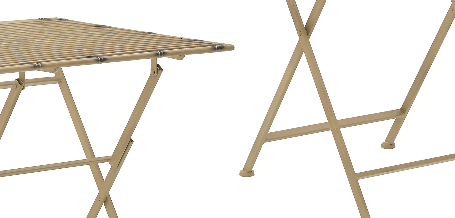 Приставной металлический складной стол Azra Metal Side Table Приставной металлический складной стол Azra Metal Side Table - Loft-Concept во Владивостоке