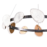 Люстра подвесная круглая с овальными плафонами Iona chandelier варинант исполнения - 7 | Loft Concept во Владивостоке