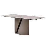 Стол обеденный керамический серый Servorios варинант исполнения - 2 | Loft Concept во Владивостоке