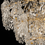 Люстра многоярусная с объемными прозрачными цветами Hanging Flowers варинант исполнения - 8 | Loft Concept во Владивостоке