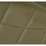 Стул велюровый хаки на золотистых металлических ножках Vendramin Chair варинант исполнения - 5 | Loft Concept во Владивостоке