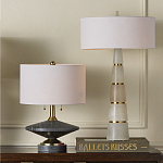 Настольная лампа с конусовидным каменным корпусом Regency варинант исполнения - 3 | Loft Concept во Владивостоке