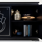 Черный комод в стиле арт-деко Luciano варинант исполнения - 8 | Loft Concept во Владивостоке