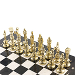 Шахматы Ренессанс с доской из натурального мрамора Decorative Thematic Chess варинант исполнения - 4 | Loft Concept во Владивостоке