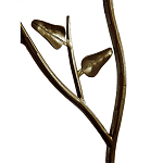 Стеллаж металлический с птичками Primavera варинант исполнения - 5 | Loft Concept во Владивостоке