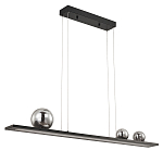 Светодиодная линейная люстра IONA Сhandelier black 103 варинант исполнения - 2 | Loft Concept во Владивостоке