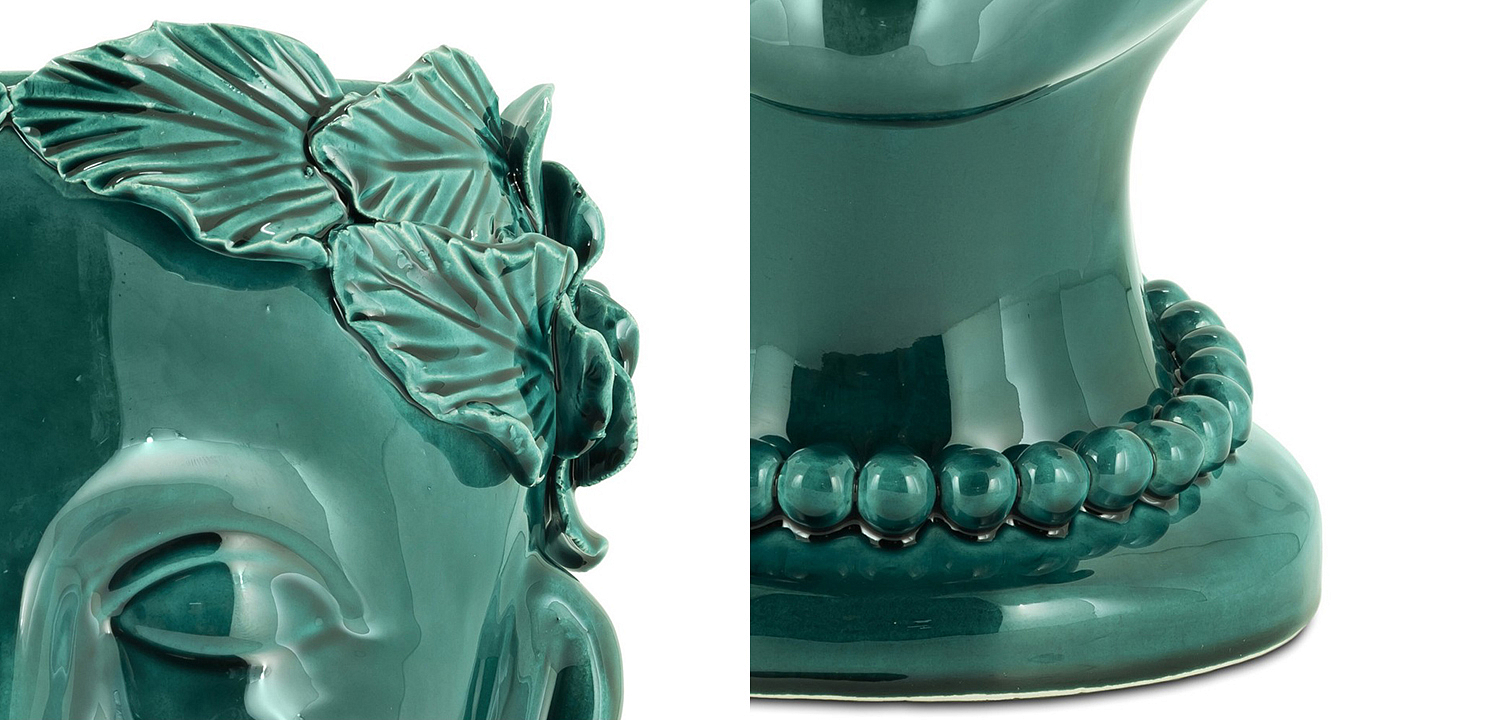 Ваза Vase Selva Mono Copper Green Ваза Vase Selva Mono Copper Green - Loft-Concept во Владивостоке
