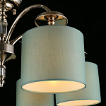 Люстра потолочная Nikoletta с бирюзовым плафоном варинант исполнения - 4 | Loft Concept во Владивостоке