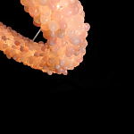 Люстра кольцевая с частичками натурального горного хрусталя Crystal Shimmer варинант исполнения - 4 | Loft Concept во Владивостоке