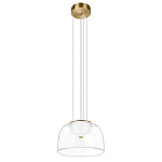 Подвесной светильник с куполообразным прозрачным стеклянным плафоном Grada Light варинант исполнения - 5 | Loft Concept во Владивостоке