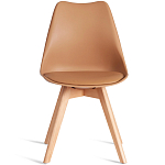 Стул с мягким сиденьем Arvika Latte варинант исполнения - 5 | Loft Concept во Владивостоке