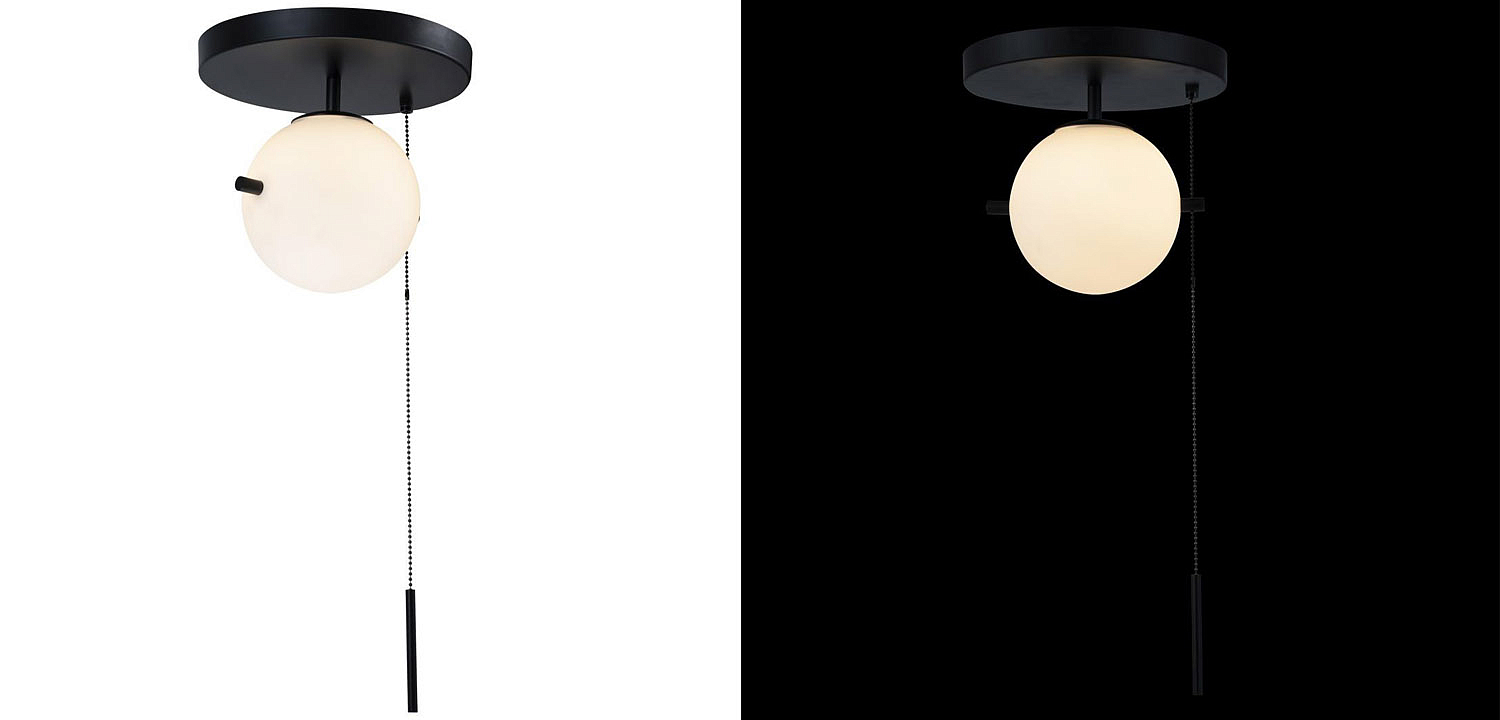 Потолочный светильник Alston black Потолочный светильник Alston black - Loft-Concept во Владивостоке