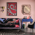 Диван ZAMBEZI Sofa Лиловый цвет варинант исполнения - 5 | Loft Concept во Владивостоке