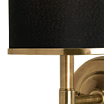 Бра с черным цилиндрическим абажуром Mid Century варинант исполнения - 1 | Loft Concept во Владивостоке