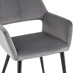 Стул с подлокотниками серый NEASAN STOOL варинант исполнения - 6 | Loft Concept во Владивостоке