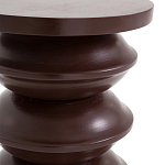 Фигурный приставной столик бордового цвета  AMORPHOUS варинант исполнения - 3 | Loft Concept во Владивостоке