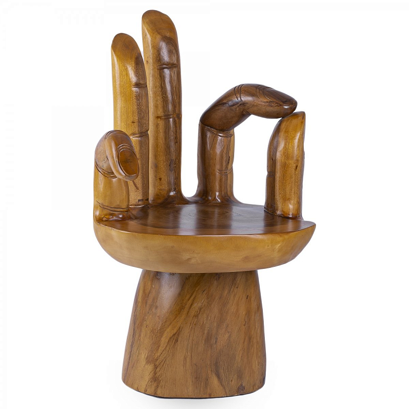 Кресло рука Big armchair Hand Коричневый Кресло рука Big armchair Hand Коричневый во Владивостоке | Loft Concept