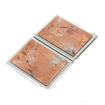 Портсигар с газовой зажигалкой из натурального камня Пегматит Stone Cigarettes Cases варинант исполнения - 2 | Loft Concept во Владивостоке