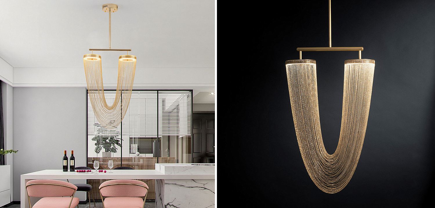 Люстра Otero Gold Larose Guyon Люстра Otero Gold Larose Guyon - Loft-Concept во Владивостоке
